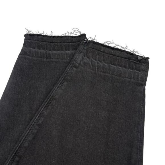 NWT SPANX Distressed Denim Pull On Leggings Sz 3X Vintage Black - Picture 8 of 8